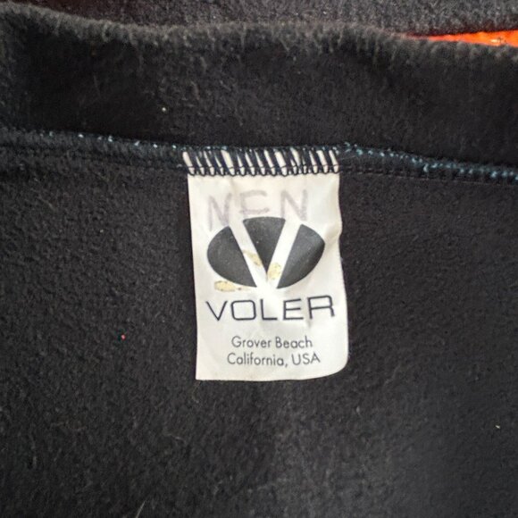 Voler Mens Zip Front Cycling Vest Small Orange Teal Mesa Cycles Reynolds Pockets - Picture 3 of 7